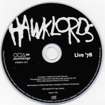 CD Hawklords: Live '78