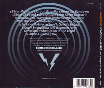 CD Hawkwind: Sonic Boom Killers (Best Of Singles A's And B's From 1970 To 1980)