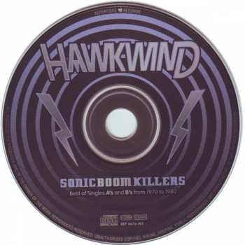 CD Hawkwind: Sonic Boom Killers (Best Of Singles A's And B's From 1970 To 1980)