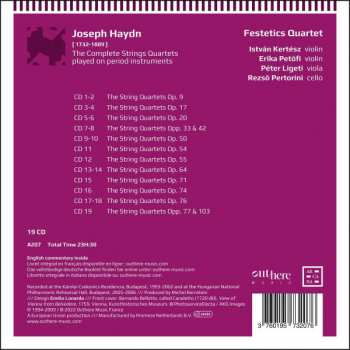 19CD/Box Set Joseph Haydn: The Complete String Quartets Played On Period Instruments