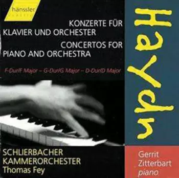 Konzerte Für Klavier Und Orchester = Concertos For Piano And Orchestra (F-Dur/F Major - G-Dur/G Major  - D-Dur/D Major)