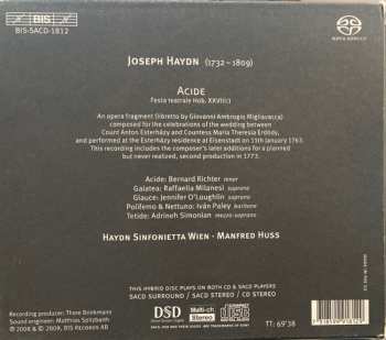 SACD Joseph Haydn: Acide. 
