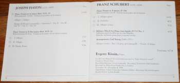 CD Franz Schubert: Sonata In A Major, Hob. XVI: 30 / Sonata In E-Flat Major, Hob. XVI: 52 / Sonata In A Minor, D 784 / Military March (Tausig)