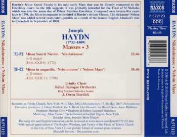 CD Joseph Haydn: Nikolaimesse / Nelson Mass
