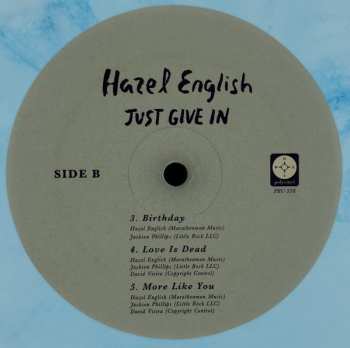 2LP Hazel English: Just Give In / Never Going Home CLR | LTD