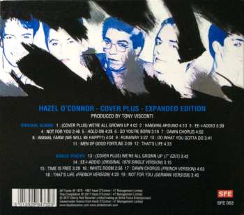 CD Hazel O'Connor: Cover Plus