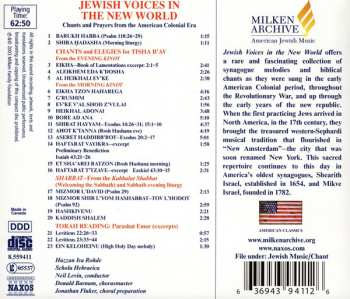 CD New London Children's Choir: Jewish Voices In The New World