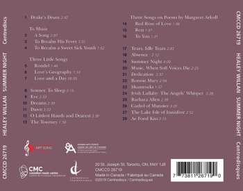 CD Healey Willan: Summer Night