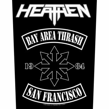Merch Heathen: Nášivka na chrbát Bay Area Thrash