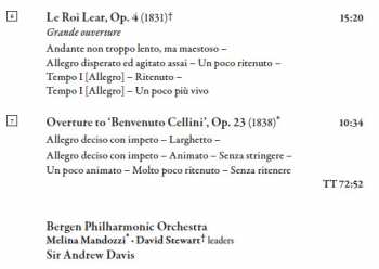 SACD Hector Berlioz: Overtures