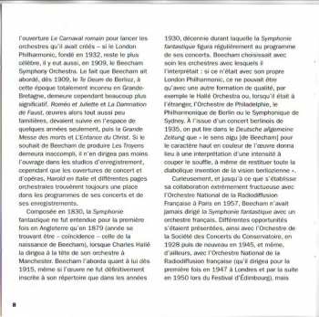 CD Sir Thomas Beecham: Symphonie Fantastique / Overture: "Le Corsaire" / Les Troyens - Trojan March & Royal Hunt & Storm