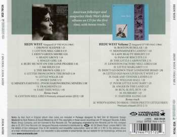CD Hedy West: Hedy West Plus Hedy West Vol. 2
