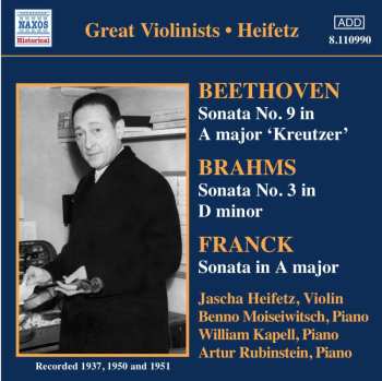 CD César Franck: Violin Sonatas