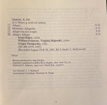 CD Wolfgang Amadeus Mozart: Concerto No.5, Sonata K.378, Quintet K.516