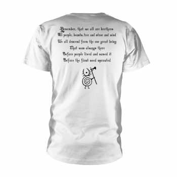 Merch Heilung: Tričko Remember (white) S