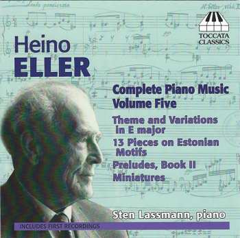 Album Sten Lassmann: Complete Piano Music Volume Five