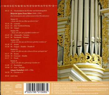 CD Heinrich Ignaz Franz Biber: Rosenkranzsonaten 2