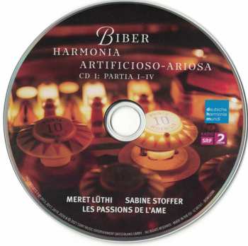 2CD Heinrich Ignaz Franz Biber: Harmonia Artificioso-Ariosa