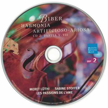 2CD Heinrich Ignaz Franz Biber: Harmonia Artificioso-Ariosa