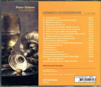 CD Pieter Dirksen: Harpsichord Music