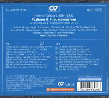 2CD/Box Set Heinrich Schütz: Psalmen & Friedensmusiken