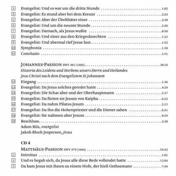4CD/Box Set Heinrich Schütz: The Complete Narrative Works 