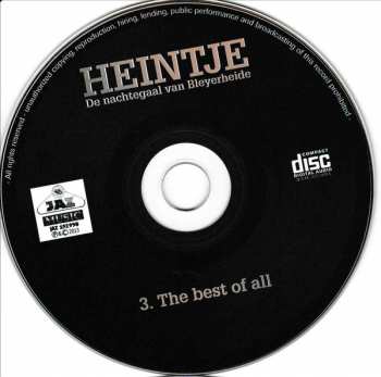 3CD/Box Set Heintje: De Nachtegaal Van Bleyerheide - Het Allerbeste, Die Größte Erfolge, The Best Of All