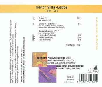 CD Heitor Villa-Lobos: Chôros XII For Orchestra, Chôros VII, Bachiana Brasileira No. 1