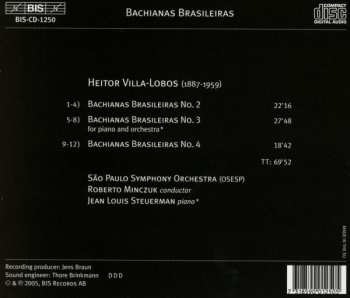 CD Heitor Villa-Lobos: Bachianas Brasileiras Nos. 2, 3, 4