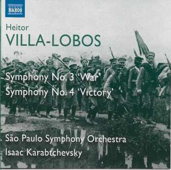 CD Heitor Villa-Lobos: Symphony Nos. 3 And 4