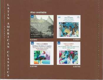 CD Heitor Villa-Lobos: Symphony Nos. 3 And 4