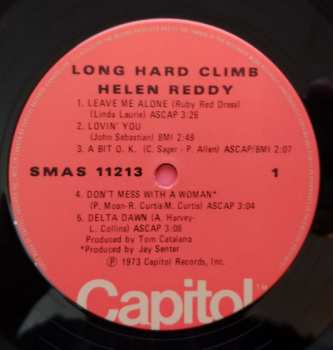 LP Helen Reddy: Long Hard Climb