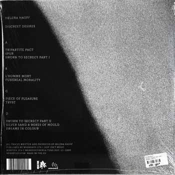 2LP Helena Hauff: Discreet Desires 
