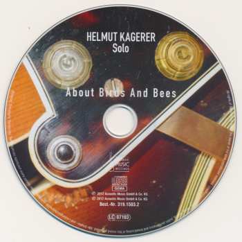 CD Helmut Kagerer: About Birds And Bees