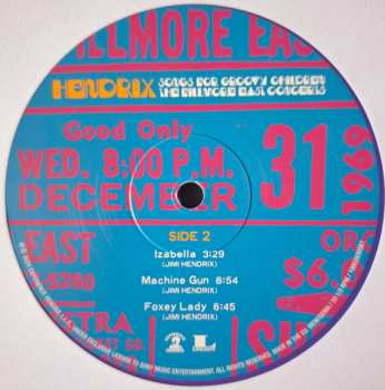 LP Jimi Hendrix: Songs For Groovy Children (The Fillmore East Concerts Highlights)  CLR | LTD