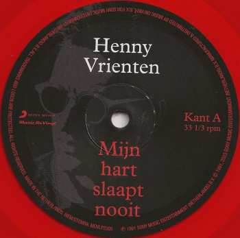 LP Henny Vrienten: Mijn Hart Slaapt Nooit LTD | NUM | CLR