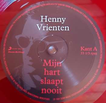 LP Henny Vrienten: Mijn Hart Slaapt Nooit LTD | NUM | CLR