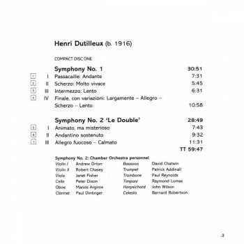 4CD Henri Dutilleux: Complete Orchestral Works