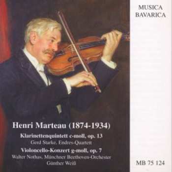 Album Henri Marteau: Cellokonzert Op.7