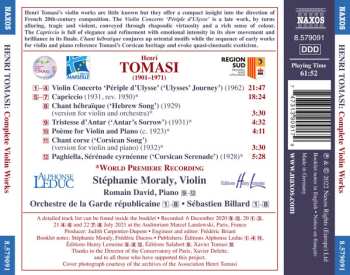 CD Stéphanie Moraly: Complete Violin Works