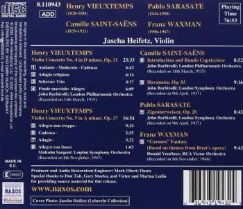 CD Various: Great Violinists • Heifetz