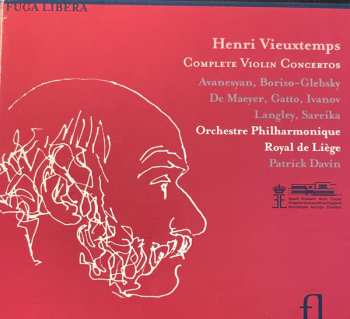 3CD/Box Set Henri Vieuxtemps: Complete Violin Concertos