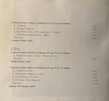 3CD/Box Set Henri Vieuxtemps: Complete Violin Concertos