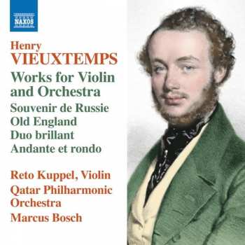 CD Henri Vieuxtemps: Works For Violin And Orchestra