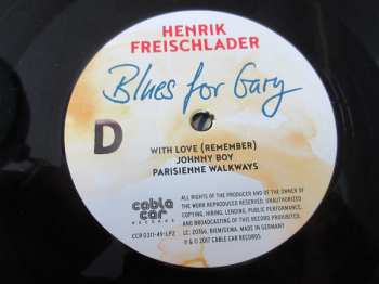 2LP Henrik Freischlader: Blues For Gary