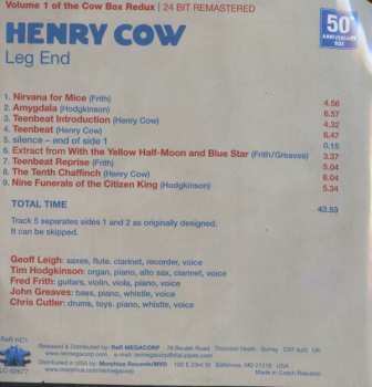 17CD/DVD/Box Set Henry Cow: The Henry Cow Box Redux: The Complete Henry Cow  50th Anniversary
