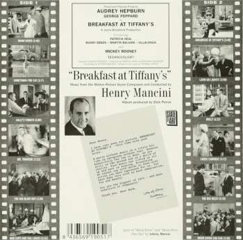 CD Henry Mancini: Breakfast At Tiffany's 