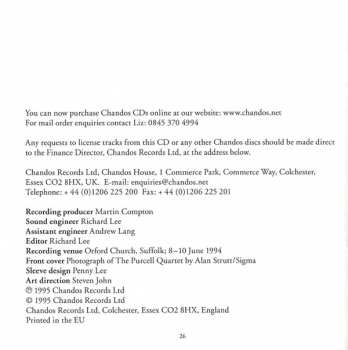 CD Henry Purcell: Purcell Miscellany