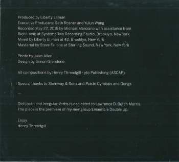 CD Henry Threadgill: Old Locks And Irregular Verbs