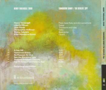 CD Henry Threadgill's Zooid: Tomorrow Sunny / The Revelry, Spp